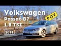 Volkswagen Passat B7  1 8 TSI 7 DSG POV Test Drive