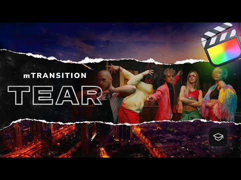 Create paper-tear transitions in FCP — mTransition Tear Tutorial — MotionVFX