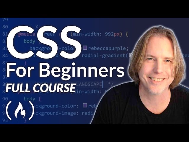 Learn CSS – Full Tutorial for Beginners 