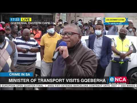 Crime in SA Taxi violence