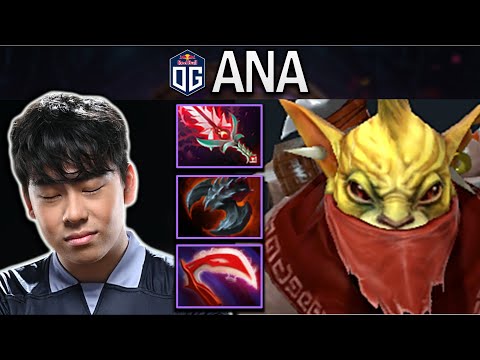 OG.ANA SMURF BOUNTY HUNTER WITH DESO-BLOODTHORN - DOTA 2 7.30 GAMEPLAY