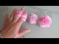 Pompom Making Finger Pompom Making