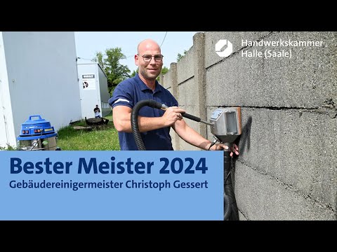 Bester Meister: Gebäudereinigermeister Christoph Gessert