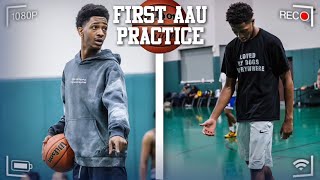 True Transformation Elite's Epic First AAU Practice! 🔥🏀👀 (MUST WATCH)‼️🤯