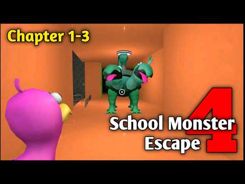 School Monster Escape 4 Gameplay Walkthrough – Scary School Horror Adventure!