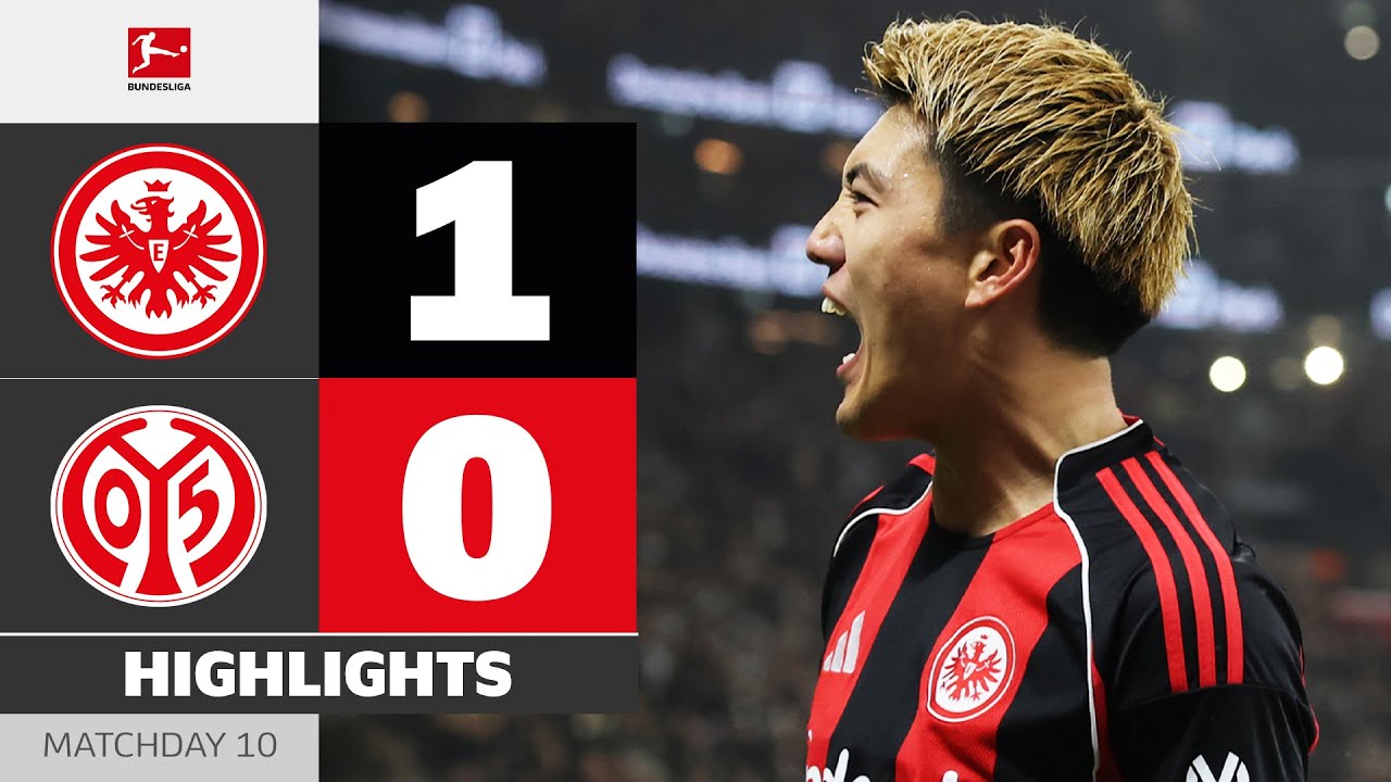 Doan’s Brilliant Solo Makes The Difference! | EINTRACHT FRANKFURT - MAINZ 05 | Highlights Bundesliga