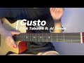 Gusto - Zack Tabudlo ft. Al James | Easy Guitar Chords Tutorial For Beginners (4 Chords Only)