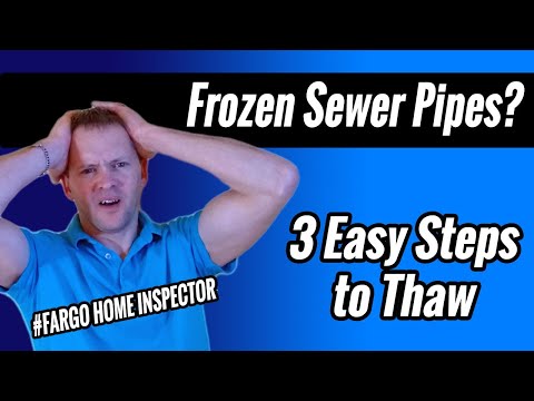 3 Easy Steps to Thaw Frozen Sewer Pipes