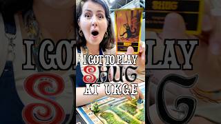 Is this my new favourite game!? 〰️ @SHUGthegame #ukgamesexpo #boardgames #tabletopgaming #newgame