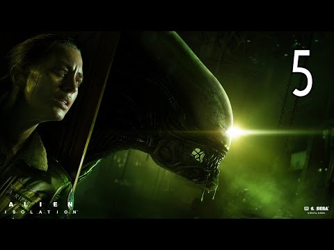 Alien: Isolation - Walkthrough Part 5 Gameplay