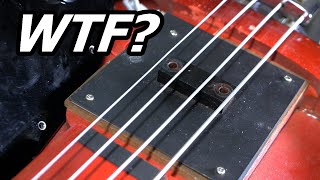 Video thumbnail for Ampeg AEB-1 Bass: MYSTERY PICKUP or MYSTERY PROBLEM? by Guitar MD