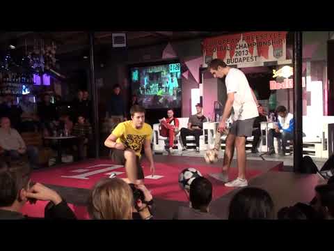European Championship 2013 [FINAL] Mikolaj vs Luki / Freestyle Football