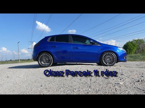 Olasz Percek 11. rész - Fiat Bravo 2 Club HUNGARY és a Maserati Blue Multiair (140 Le 230Nm)