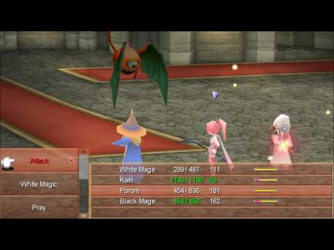 Final fantasy 4 : The after years (PC) : part 64 : Boss fight 9 : Blood eye