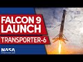 RTLS: SpaceX Falcon 9 Launches 114 Satellites on Transporter-6 Mission