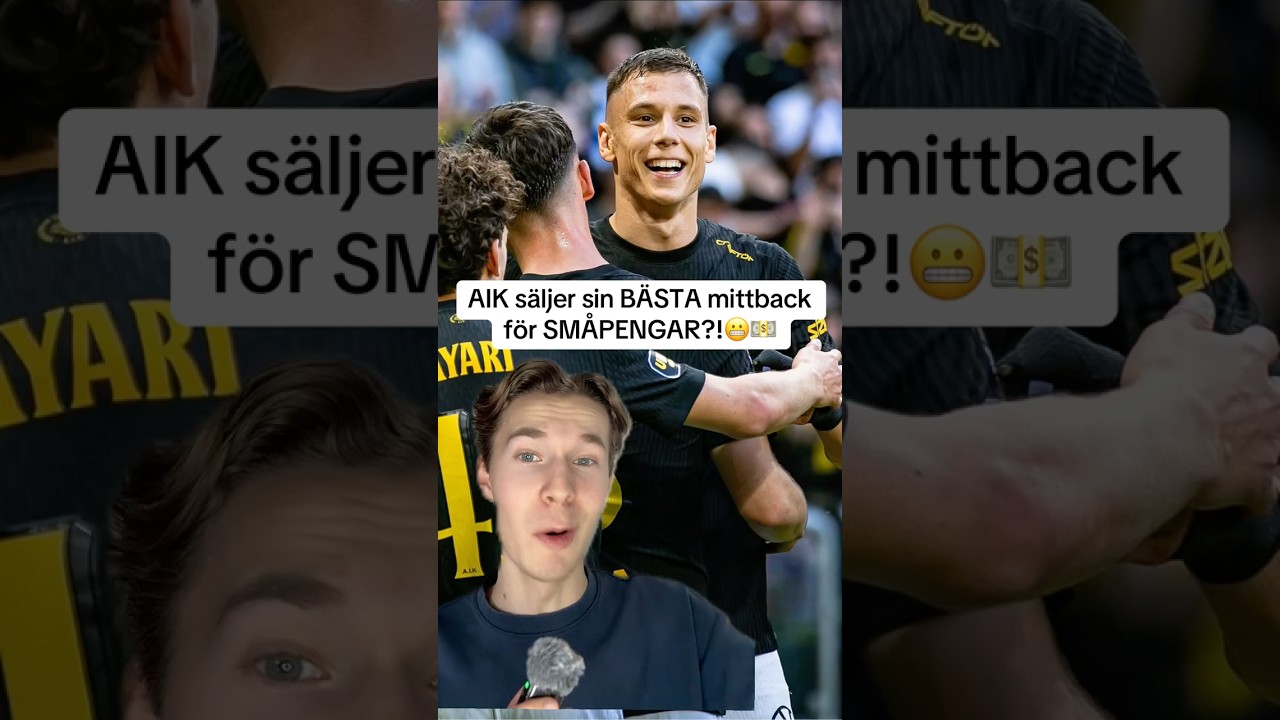 AIK säljer sin BÄSTA mittback för SMÅPENGAR?!😬💵