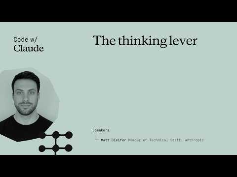 The thinking lever