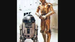 SLEIGH RIDE-  C3P0 AND R2D2. Star Wars Christmas Edition