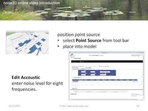 noise3D online: how to get started - sample presentation