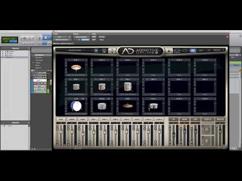 Reggae Drum Kit using Addictive Drums 2