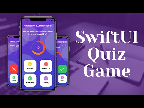 SwiftUI Quiz App with MVVM || Speedcode
