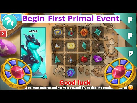 Begin First Primal Event-Dragon Mania Legends | Treasure Hunt Event | DML