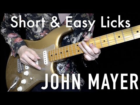 Blues Guitar Lesson: "John Mayer" Blues Licks in E | #130