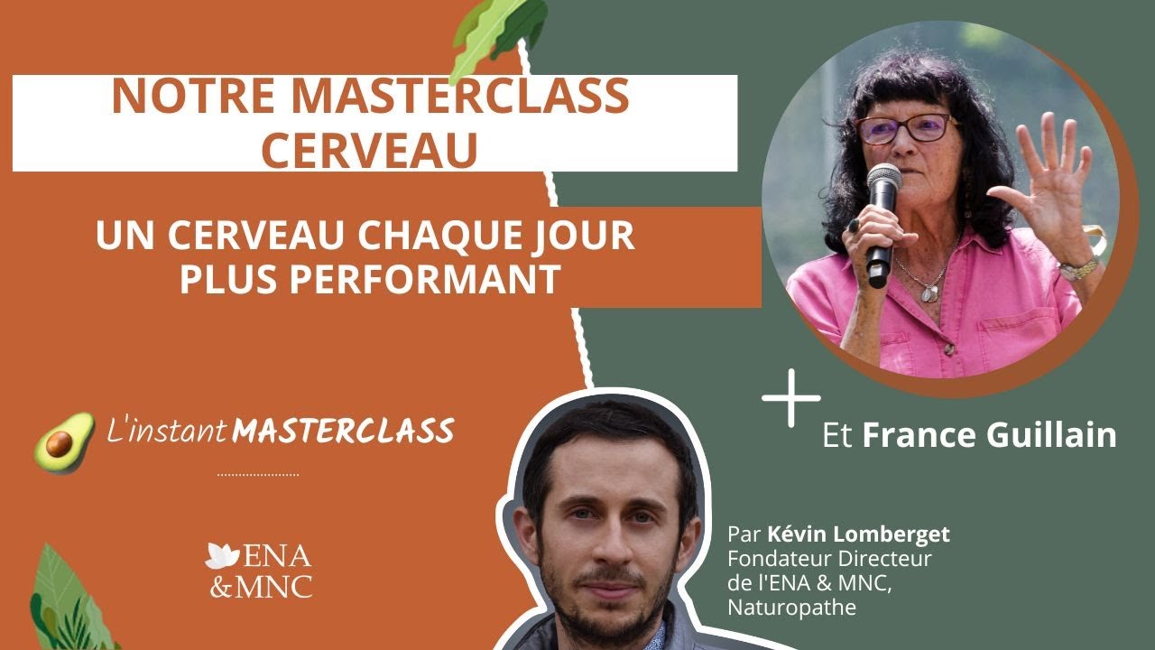 France Guillain présente sa masterclass sur le cerveau.
