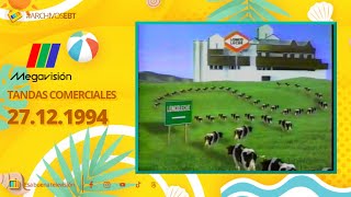 Tandas Comerciales Megavisión + Meganoticias - Diciembre 1994