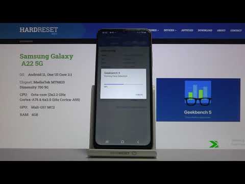 Benchmark SAMSUNG Galaxy A22 5G | Geekbench 5 GPU Vulkan | Dimensity 700 | 4GB RAM Speed Efficiency