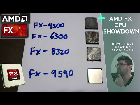 AMD CPU showdown FX-4300 vs FX-6300 vs FX-8320 vs FX-9590