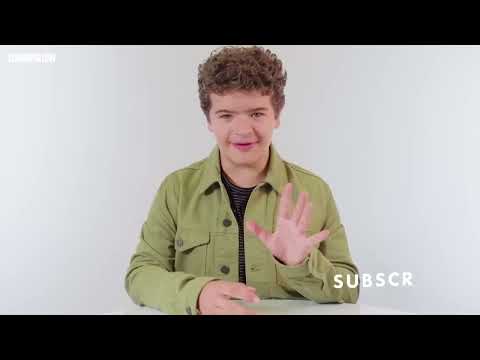 Gaten Matarazzo says Gaten Matarazzo