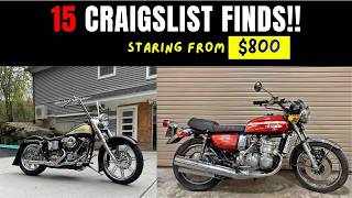 15 Vintage & Classic Motorcycles for Sale 2026 | Craigslist Finds