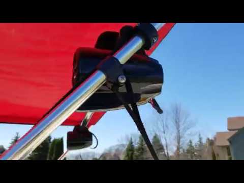 Boss MRWT40 Speakers on a Boston Whaler 13 Sport