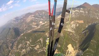 preview picture of video 'FLY WITH OZONE PARAGLIDE, ARTION VRETO - PARAGLIDING'