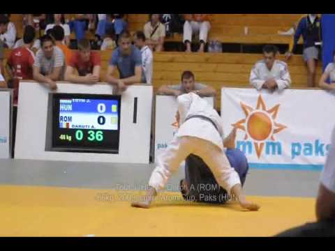 Judo 2009 Paks -66kg Tóth J (HUN) - Daroti A (ROM) - Junior Atom Cup