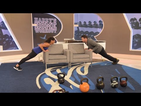 Harry's Home Workout with Amy GiaQuinto!