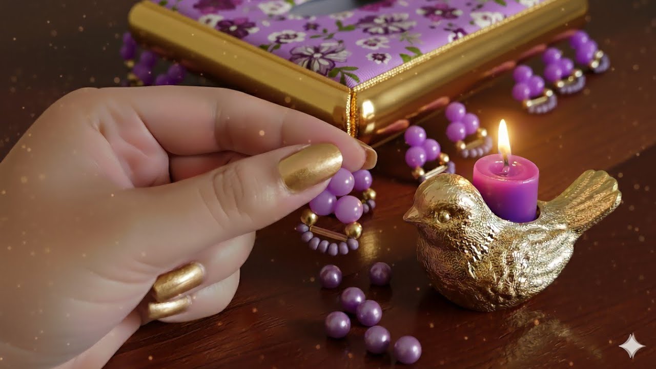 Look what I made with these beautiful pearls! 👌 It’s really amazing! 😱