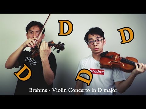 why are all the violin concertos in the key of D?
