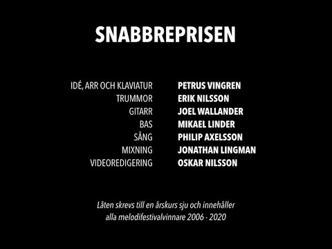 Snabbreprisen | Mellomedley 2006-2020