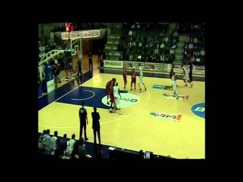 Mons-Hainaut 74 Liege 60 (1st Half) 12 April 2013 #24 Red 11 Pts 8 Rbs 2 Blks