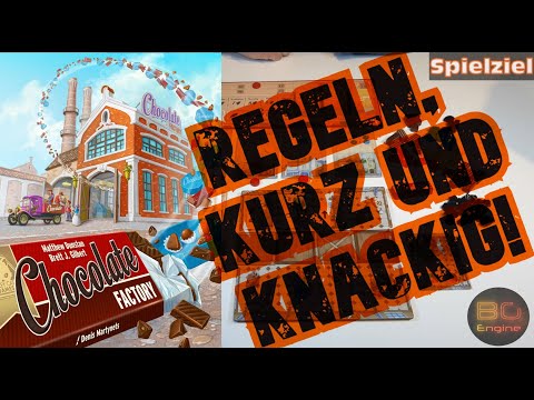 Chocolate Factory - Regeln, Kurz und Knackig - Brettspiel