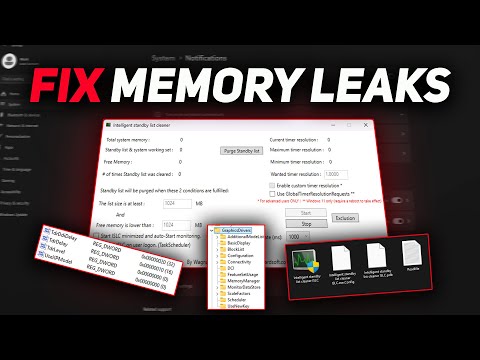 Réparer les fuites de RAM et de VRAM : améliorez le FPS de votre PC et arrêtez les plantages de j...