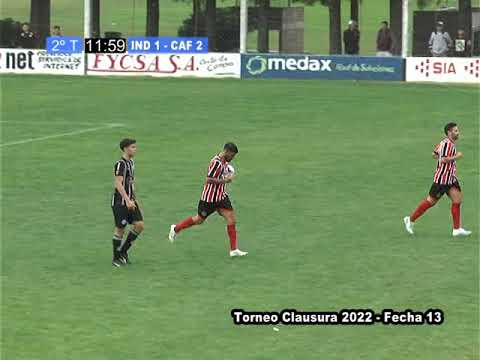 1º División: Independiente 1-2 Cafferatense / Fecha 13 (Clausura) / Liga Interprovincial / 25/09/22