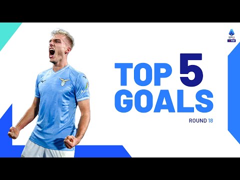 Isaksen completa la rimonta laziale | Top 5 Goals by crypto.com | 18ª Giornata | Serie A TIM 2023/24
