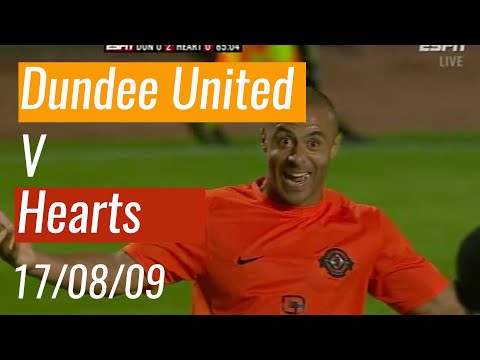 Dundee United v Hearts - 17/08/09 - SPL