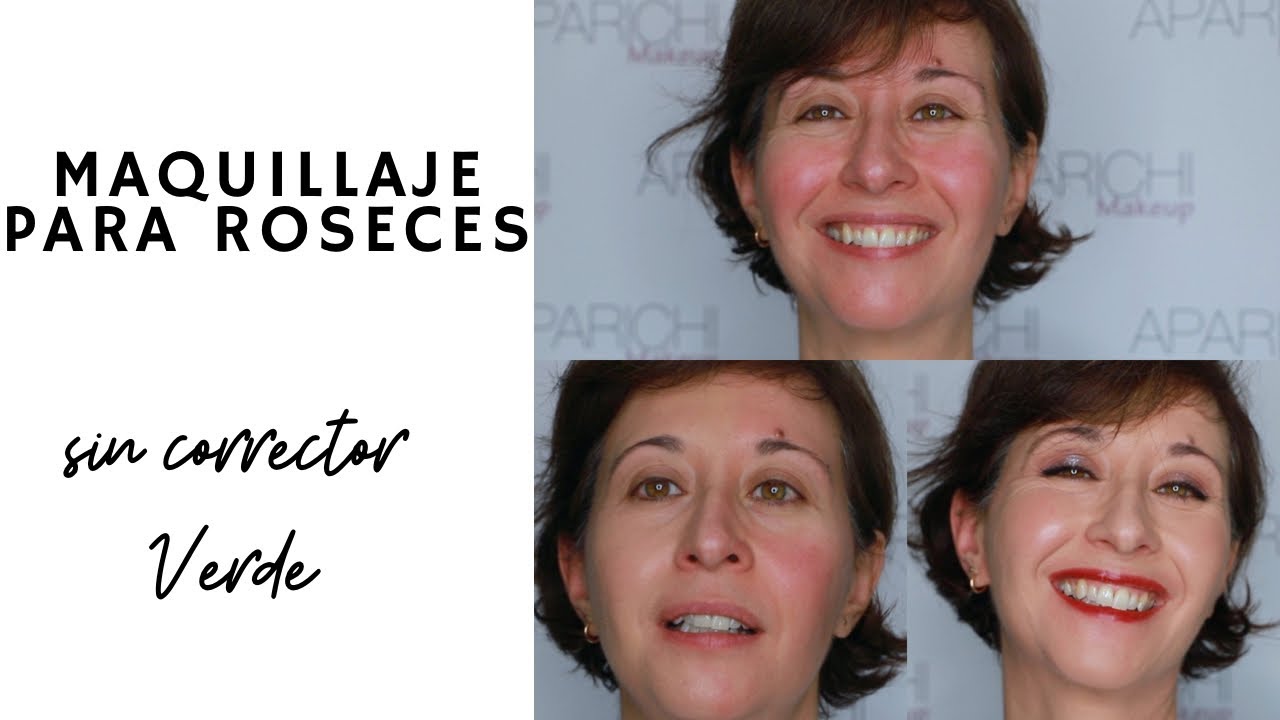 COMO ELIMINAR ROJECES EN LA PIEL CON MAQUILLAJE (roseces, rosácea…)