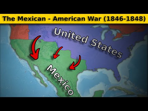 The Mexican - American War in 11 Minutes