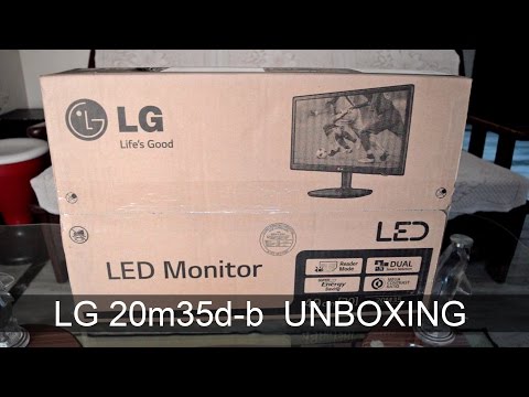 LG 20M35D-B 19.5 Inch LED Monitor/ Unboxing India