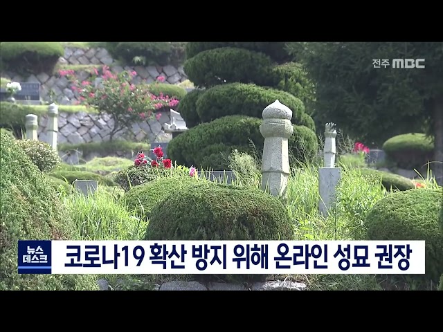 온라인 성묘 권장